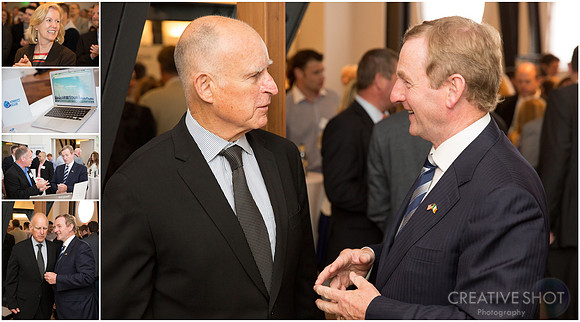 Governor Brown with Irish Prime Minister