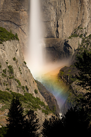 Moonbow on Yosemite Falls