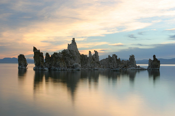 Tufas at Sunrise in Mono Lake, California, USA
