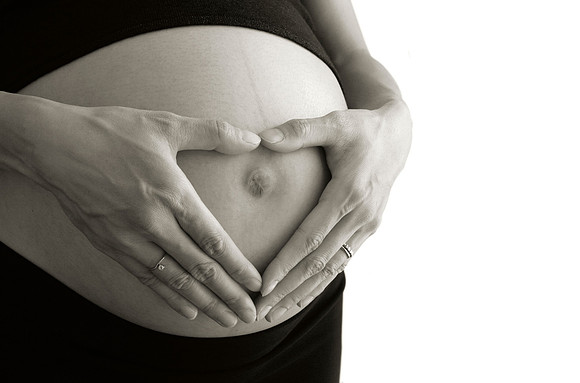 35 Weeks pregnant woman