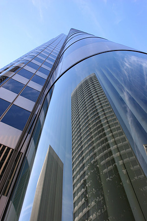 Buildings reflections