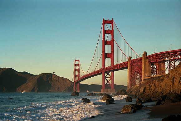 Golden Gate Bridge at Sunset
